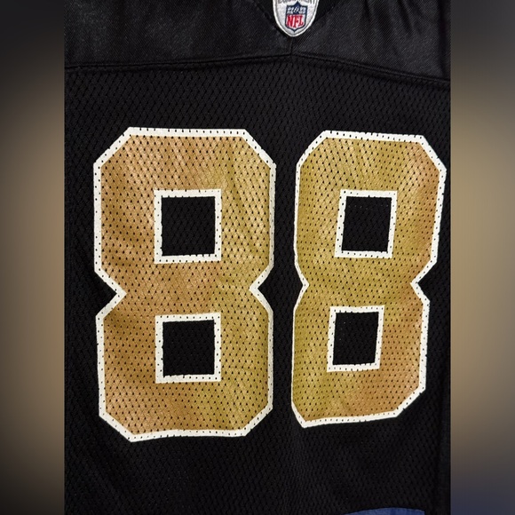NFL Reebok New Orleans Saints Shockey Jersey 88 Sz S Onfield - Picture 7 of 10